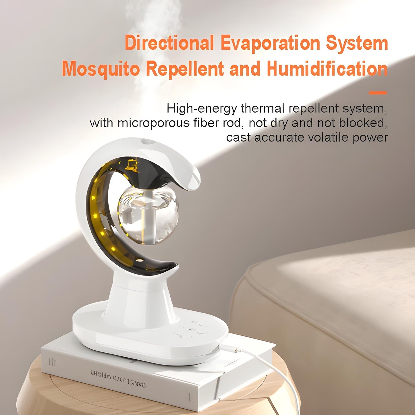 3 in 1 Smart Electric Humidification Mosquito Repellent Lamp