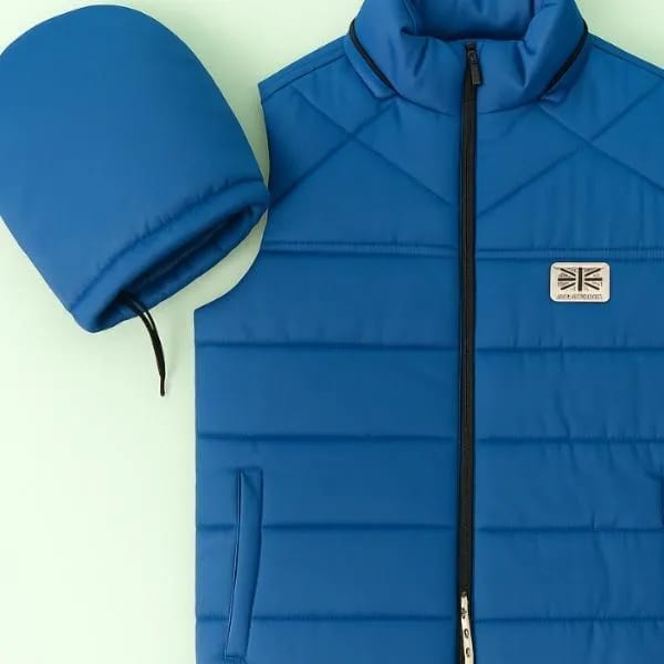 Men's Parachute High Quality Printed Sleeveless Jacket