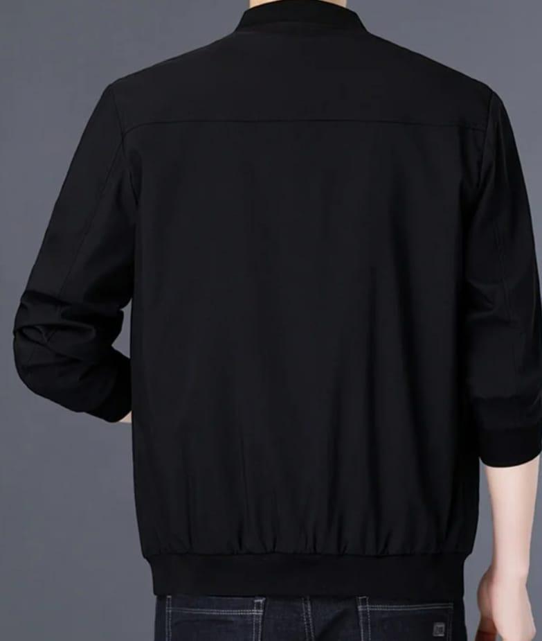 Men's Fleece Plain Jacket