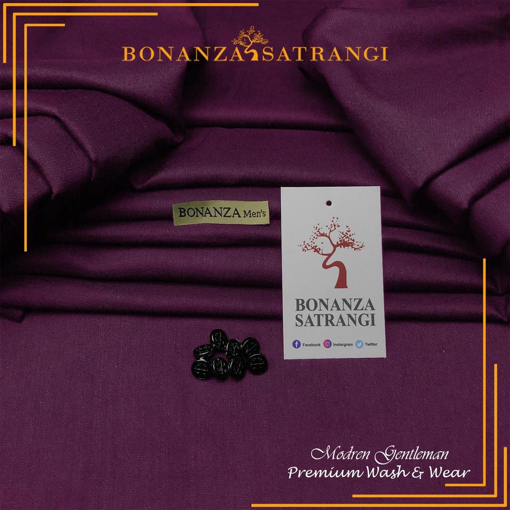 Men's Unstitched Cotton Plain Suit