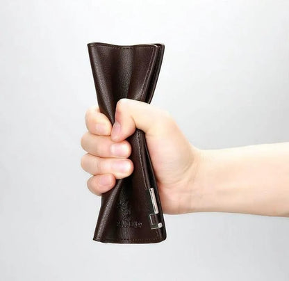 Men's Leather Bi-Fold Wallet Stylish & Pocket Friendly