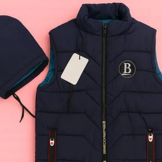 Man's Parachute high Quality Printed Sleeveless Jacket