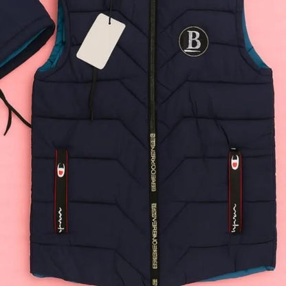 Man's Parachute high Quality Printed Sleeveless Jacket