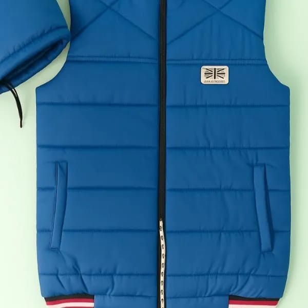 Men's Parachute High Quality Printed Sleeveless Jacket