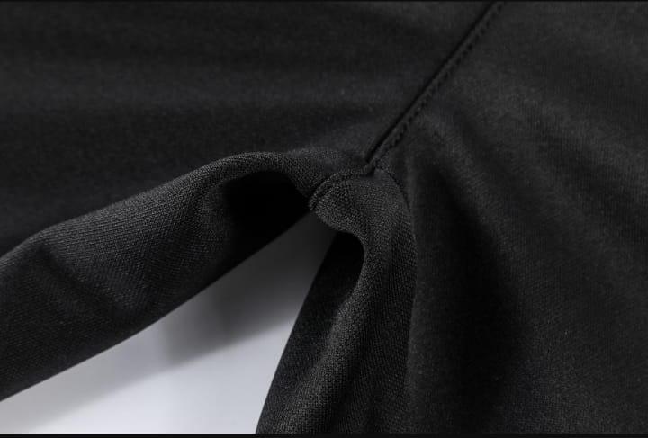 3Pcs Men's Printed Black Tracksuit (Batman)