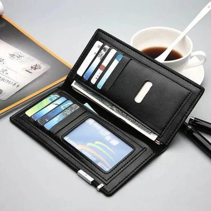 Men's Leather Bi-Fold Wallet Stylish & Pocket Friendly
